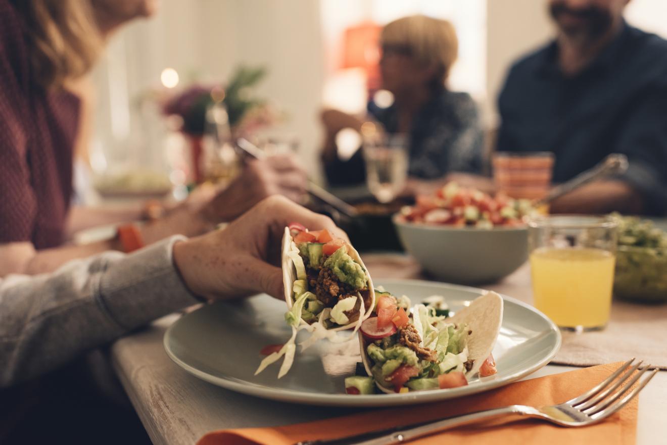 Taco with Pulled Oats