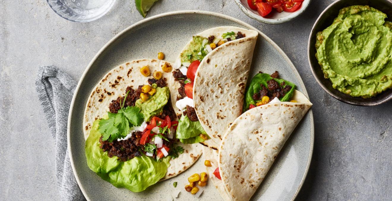 Veggie tortillas