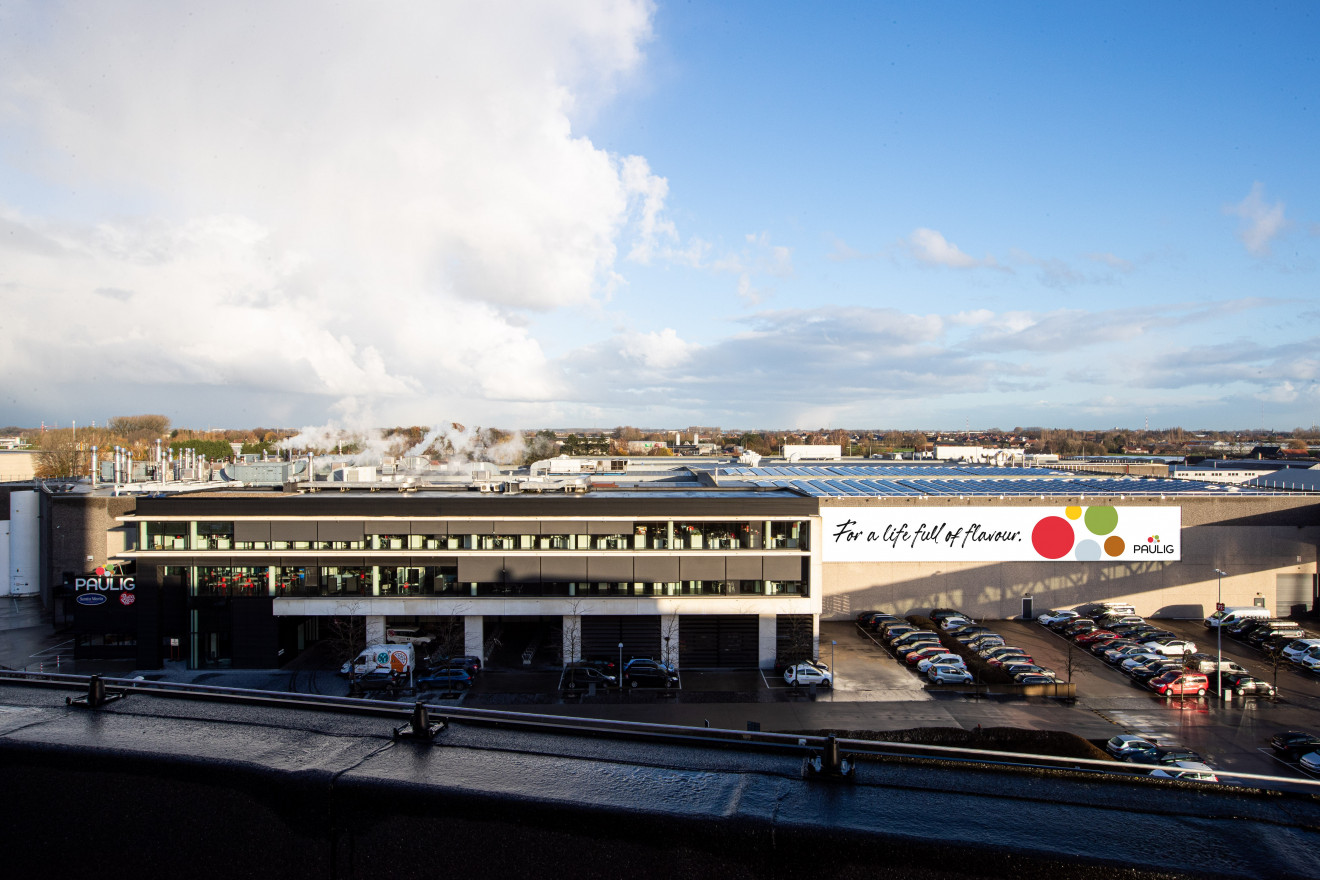 Solar panels rooftop Roeselare site