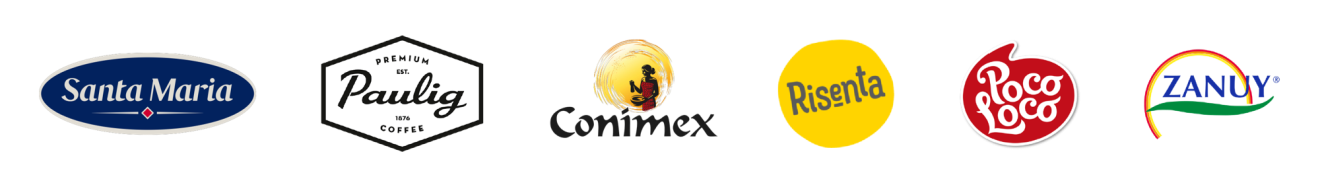 A selection of Paulig's brands