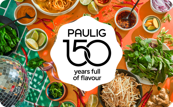Paulig 150 years emblem