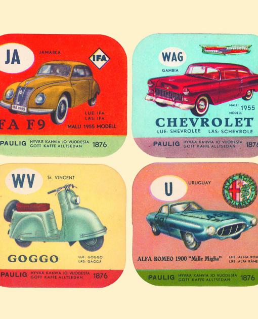Car cards, Paulig Group
