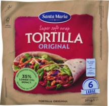 Tortilla soft wrap