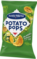 Santa Maria Potato Pops Jalapeño Cheese