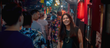 Malin Eriksson in Japan