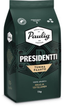 Presidentti Tumma Paahto coffee beans (CMYK)